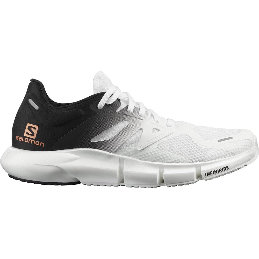 Salomon Israel PREDICT 2 - Mens Road Running Shoes - White/Black (WGLF-75931)